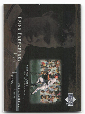 
2000 Upper Deck #PP6 Chipper Jones Prime Performers