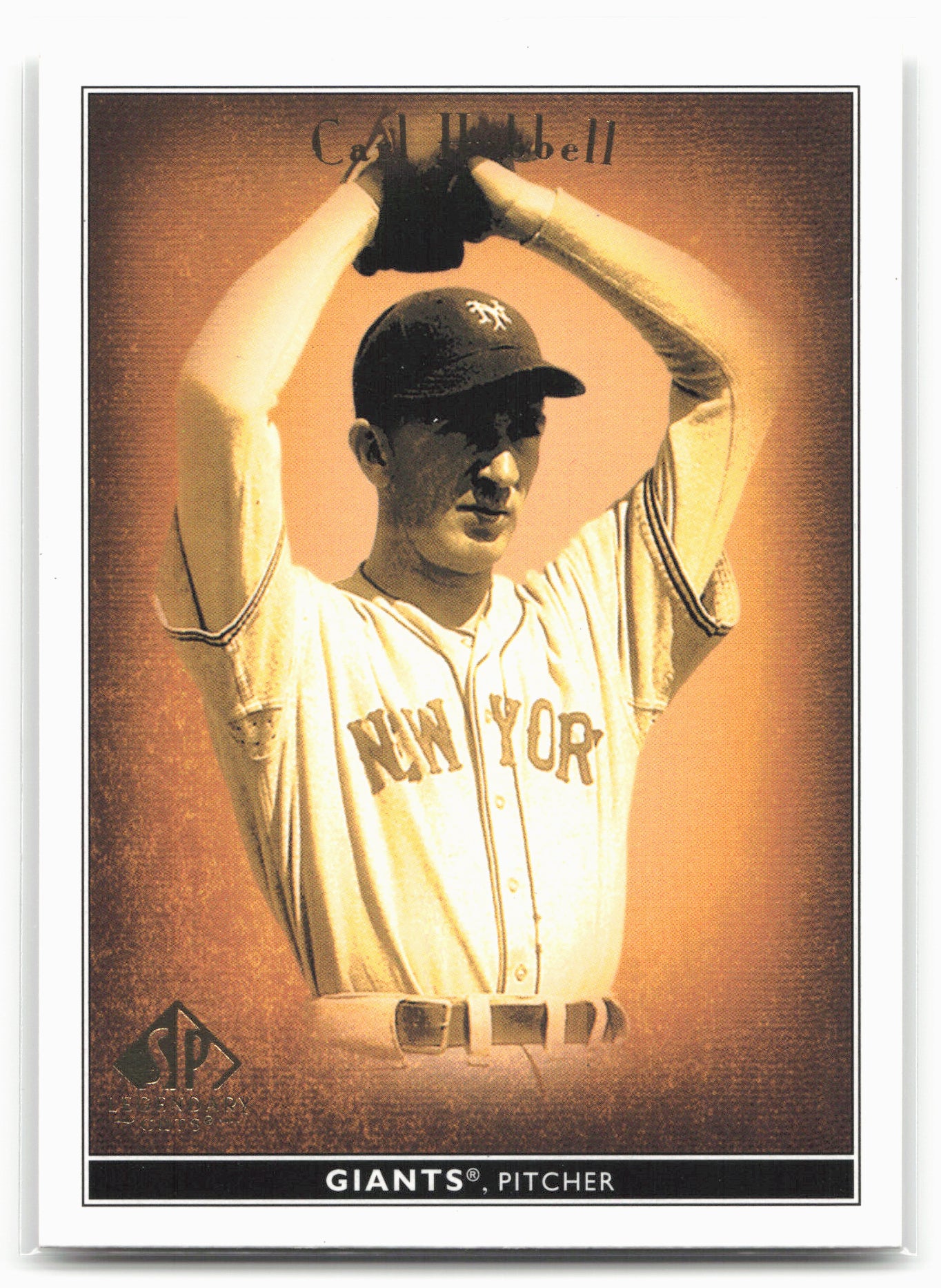 2002 SP Legendary Cuts #9 Carl Hubbell