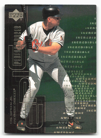 2000 Upper Deck Hitter's Club #EP8 Cal Ripken Jr. Epic Performances