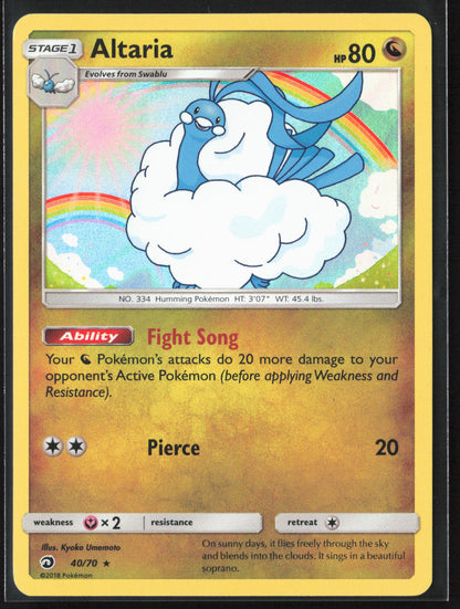 Dragon Majesty #40/70 Altaria Holo 22207