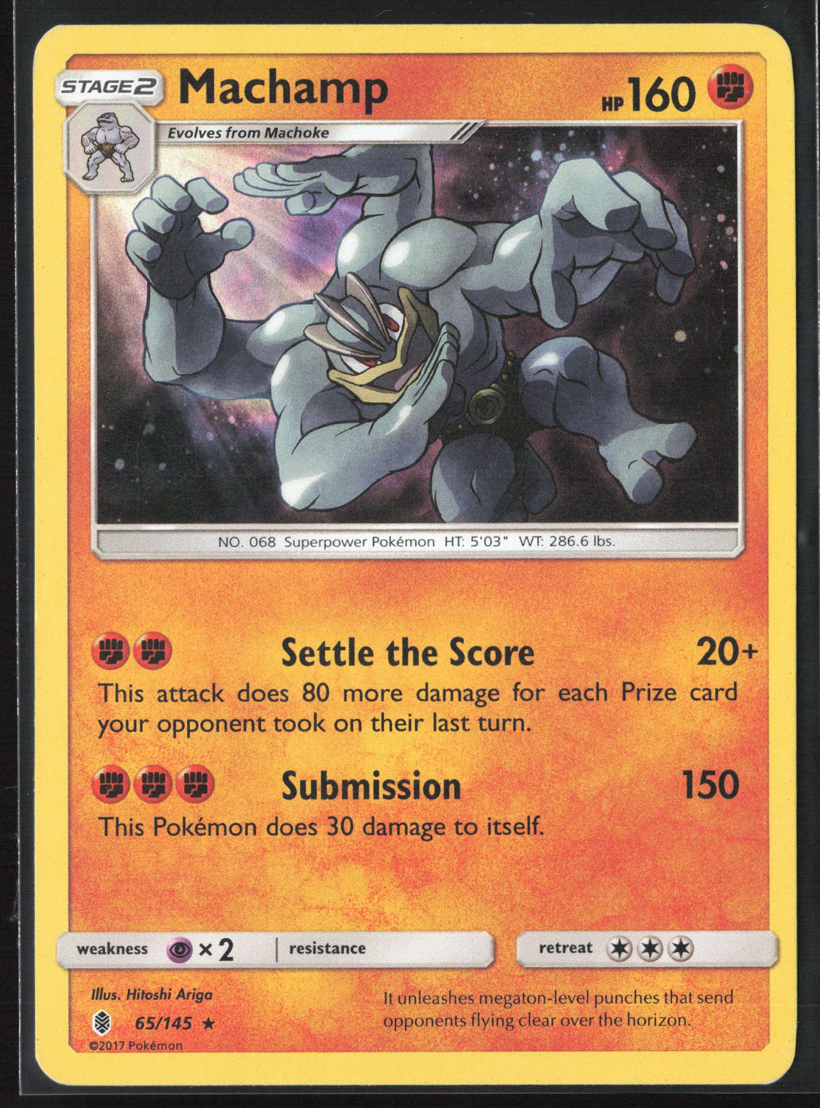 SM - Guardians Rising #65/145 Machamp Holo 22210