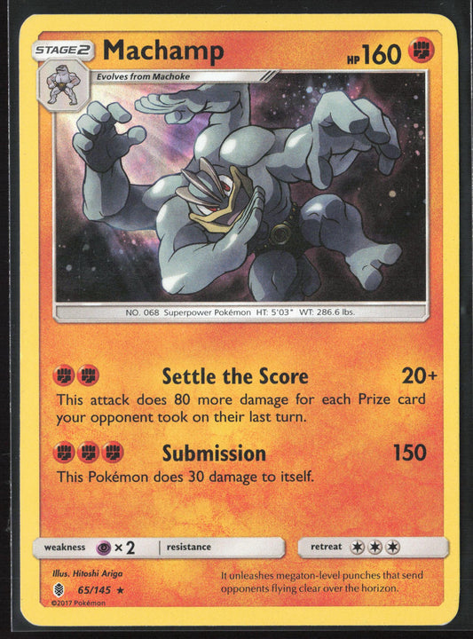 SM - Guardians Rising #65/145 Machamp Holo 22210