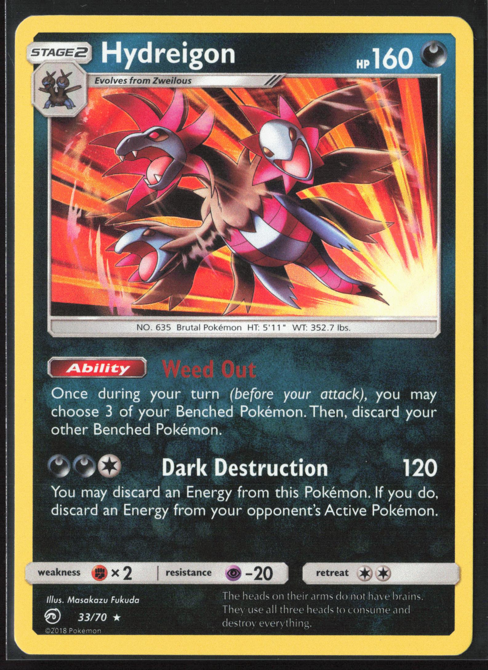 Dragon Majesty #33/70 Hydreigon Holo 22214