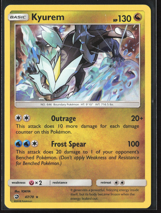 Dragon Majesty #47/70 Kyurem Holo 22218