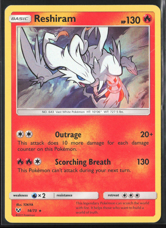 Shining Legends #14/73 Reshiram Holo 22231