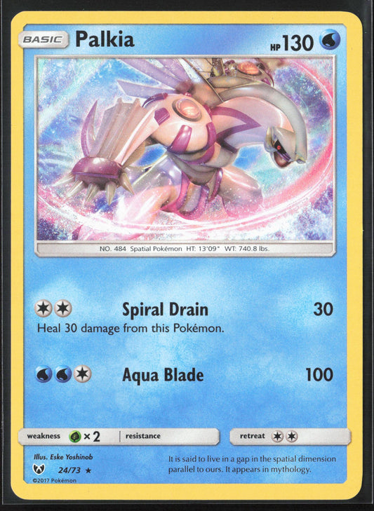 Shining Legends #24/73 Palkia Holo 22243