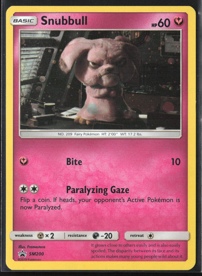 SM Promos #SM200 Snubbull Holo 22250