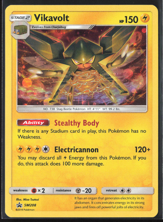 SM Promos #SM208 Vikavolt Holo 22257