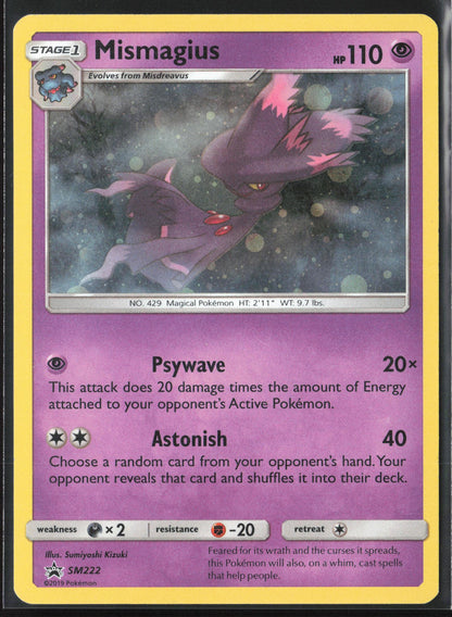 SM Promos #SM222 Mismagius Holo 22259