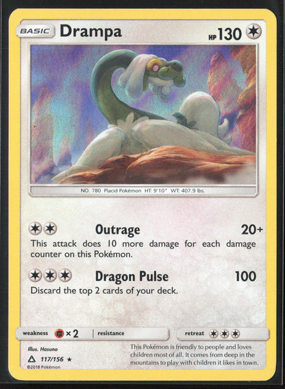 SM - Ultra Prism #117/156 Drampa Holo 22271