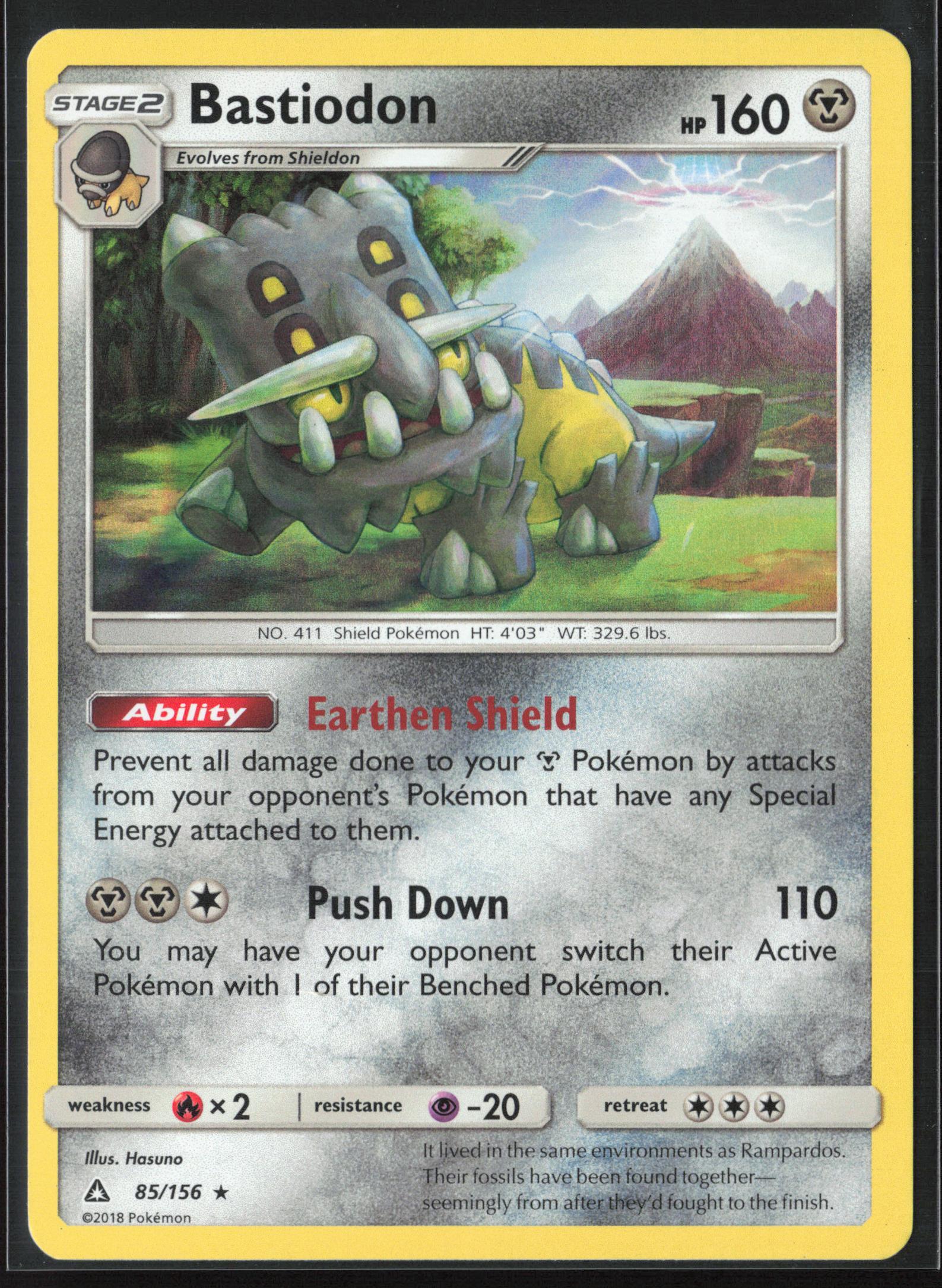 SM - Ultra Prism #85/156 Bastiodon Holo 22272