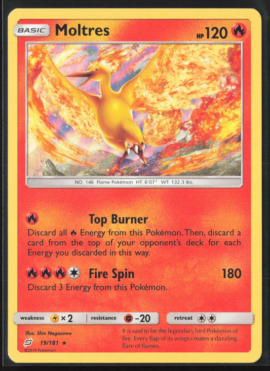 SM - Team Up #19/181 Moltres Holo 22294
