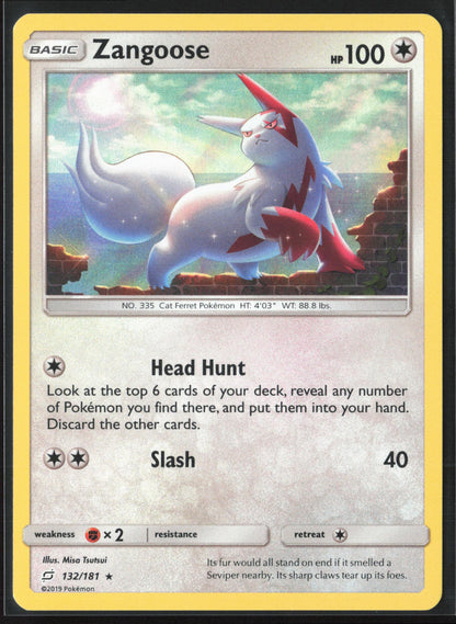 SM - Team Up #132/181 Zangoose Holo 22296