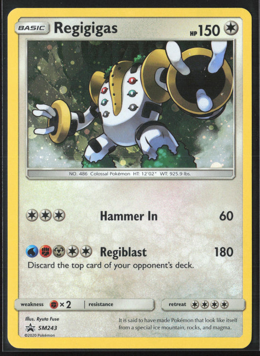 SM Promos #SM243 Regigigas Holo 22308