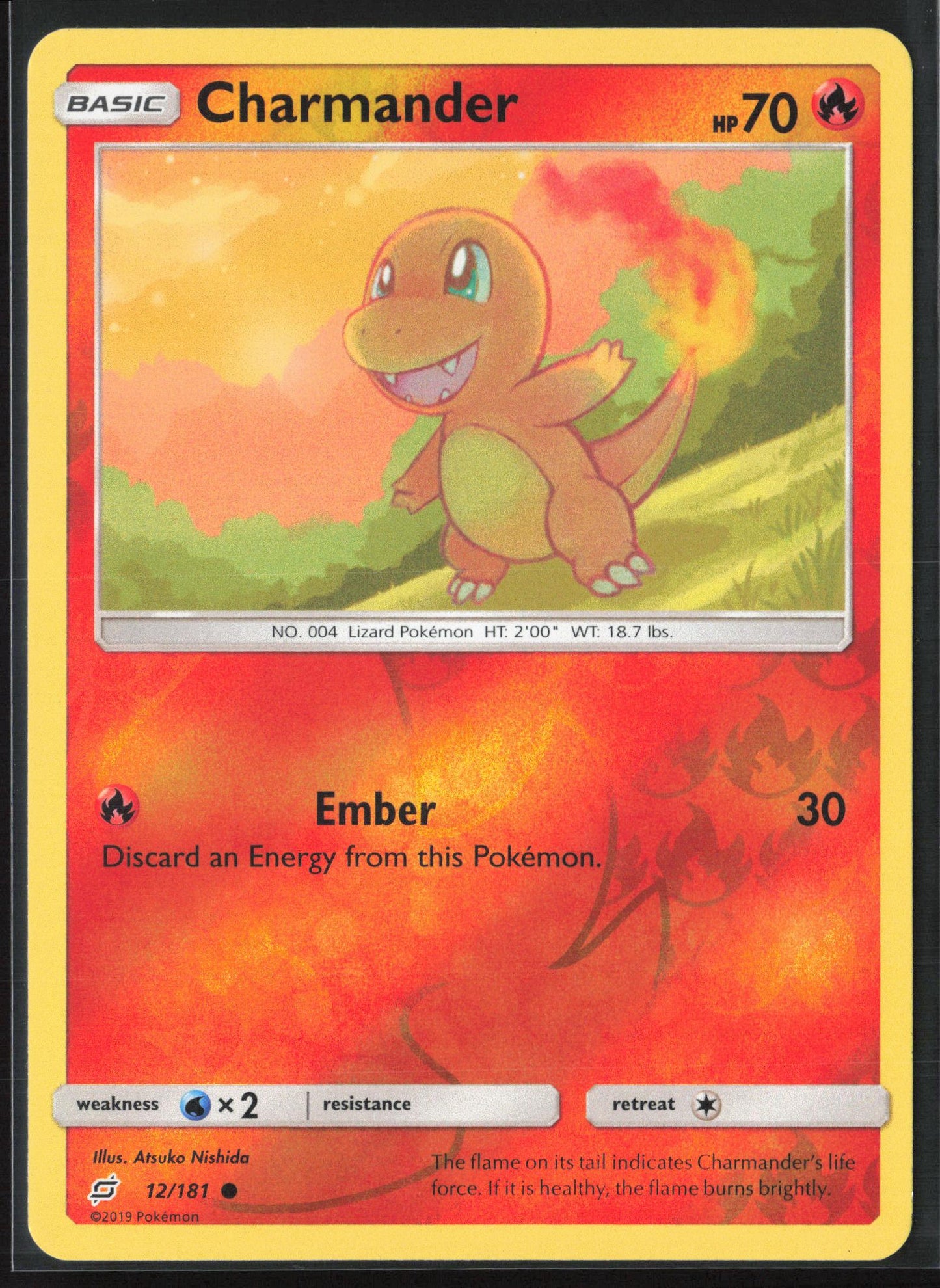 SM - Team Up #12/181 Charmander (12) Reverse Holo 22314