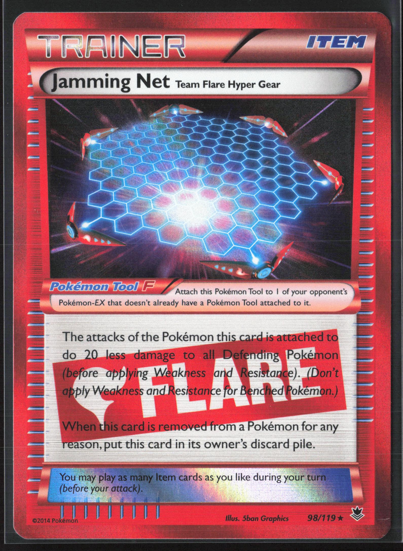 XY - Phantom Forces #98/119 Jamming Net Holo 22315