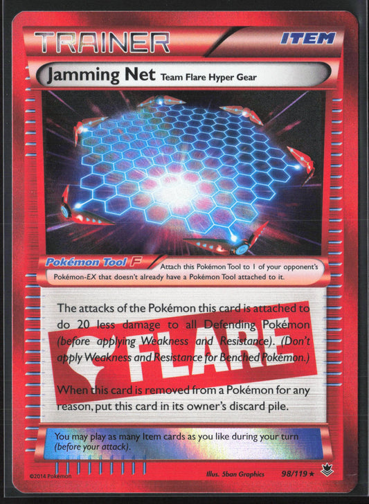XY - Phantom Forces #98/119 Jamming Net Holo 22315