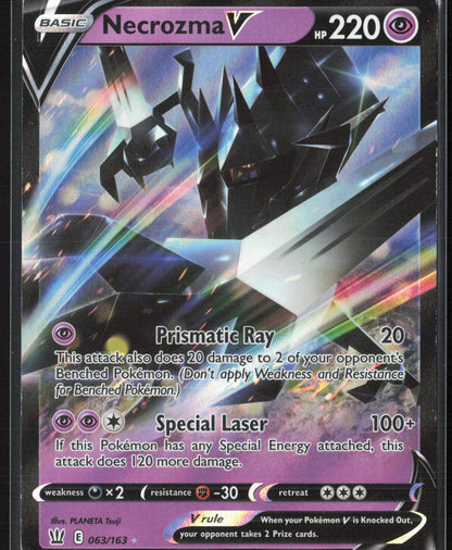 SWSH05: Battle Styles #063/163 Necrozma V Holo 22323