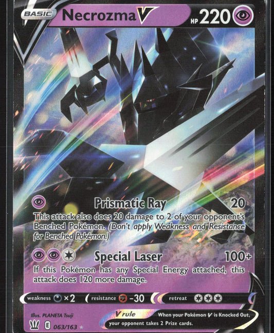 SWSH05: Battle Styles #063/163 Necrozma V Holo 22323