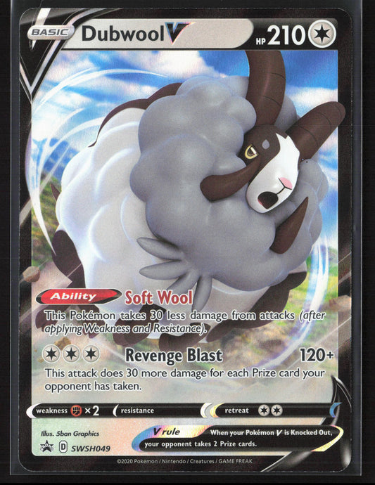 SWSH: Sword & Shield Promo Cards #SWSH049 Dubwool V Holo 22342