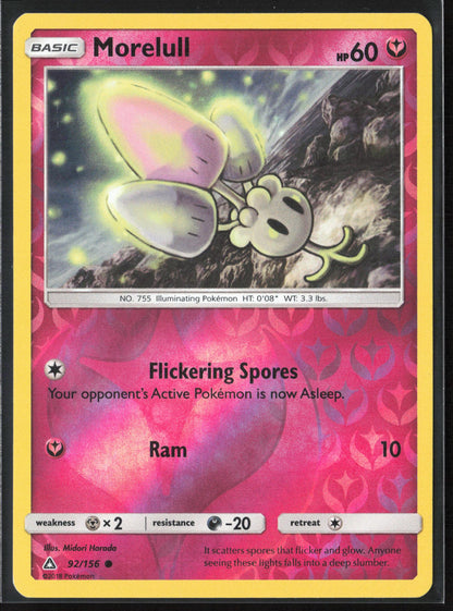 SM - Ultra Prism #92/156 Morelull Reverse Holo 22351