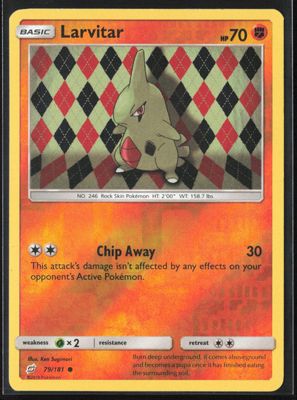 SM - Team Up #79/181 Larvitar Reverse Holo 22362
