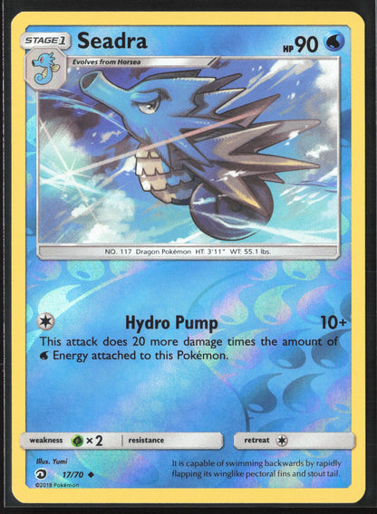 Dragon Majesty #17/70 Seadra Reverse Holo 22375
