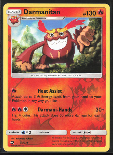 
Dragon Majesty #9/70 Darmanitan Reverse Holo 22376