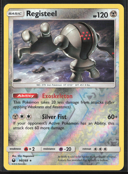 SM - Celestial Storm #96/168 Registeel Reverse Holo 22385
