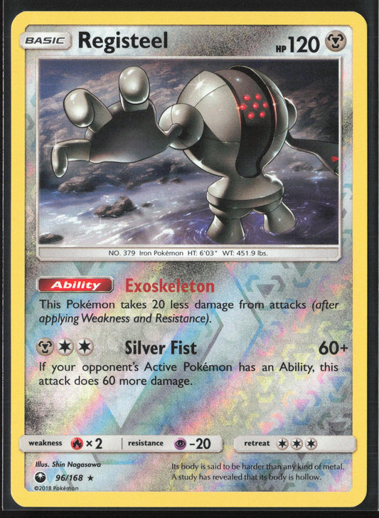 SM - Celestial Storm #96/168 Registeel Reverse Holo 22385