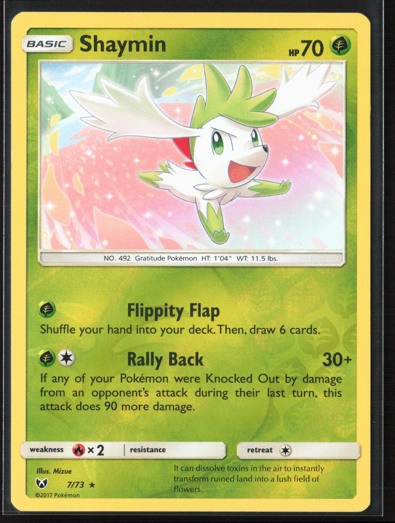 Shining Legends #7/73 Shaymin Reverse Holo 22414