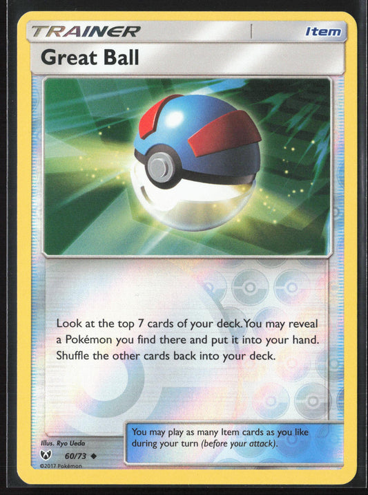 Shining Legends #60/73 Great Ball Reverse Holo 22427
