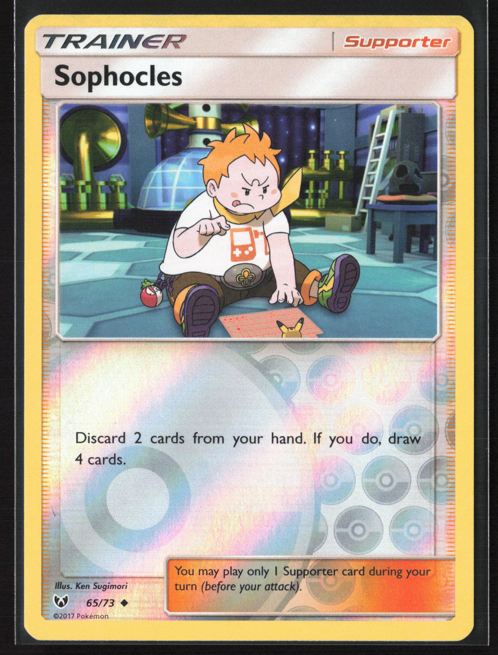 Shining Legends #65/73 Sophocles Reverse Holo 22434