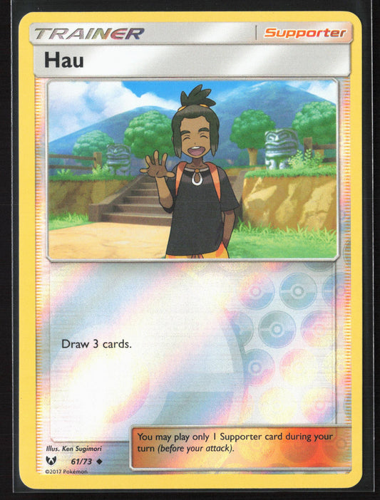 Shining Legends #61/73 Hau Reverse Holo 22435