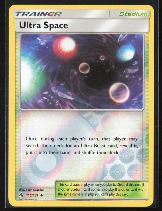 SM - Forbidden Light #115/131 Ultra Space Reverse Holo 22441