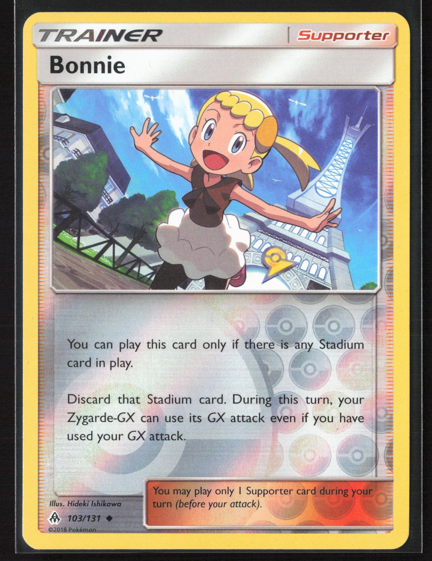 SM - Forbidden Light #103/131 Bonnie Reverse Holo 22443