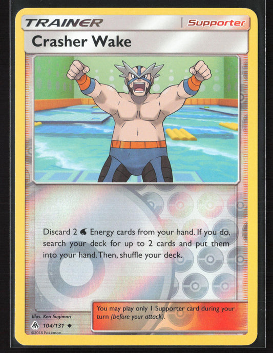 SM - Forbidden Light #104/131 Crasher Wake Reverse Holo 22444