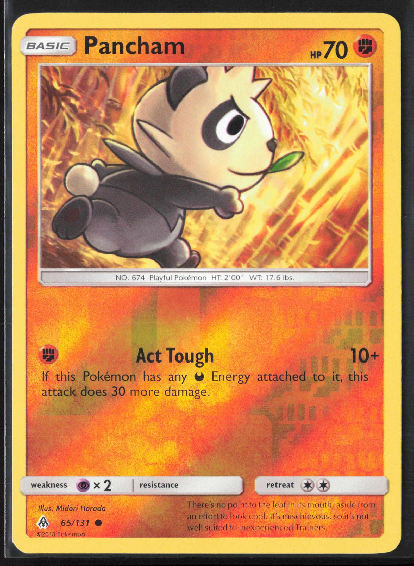SM - Forbidden Light #65/131 Pancham Reverse Holo 22448