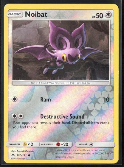 SM - Forbidden Light #100/131 Noibat Reverse Holo 22455