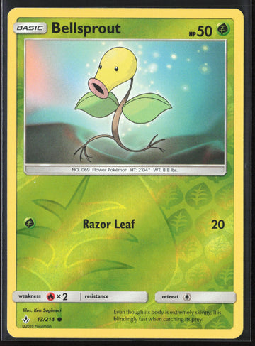 
SM - Unbroken Bonds #13/214 Bellsprout Reverse Holo 22463