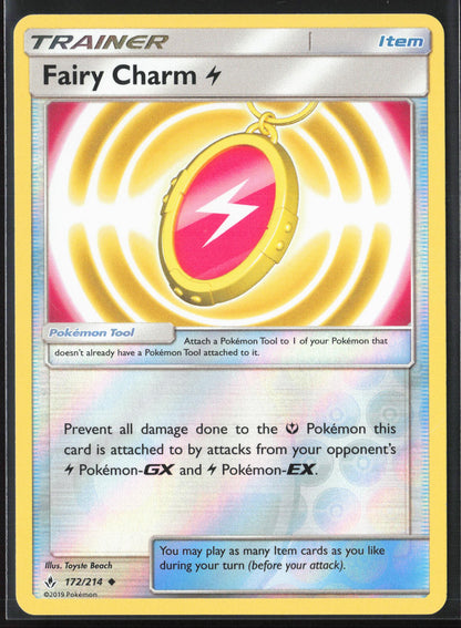 SM - Unbroken Bonds #172/214 Fairy Charm L Reverse Holo 22473