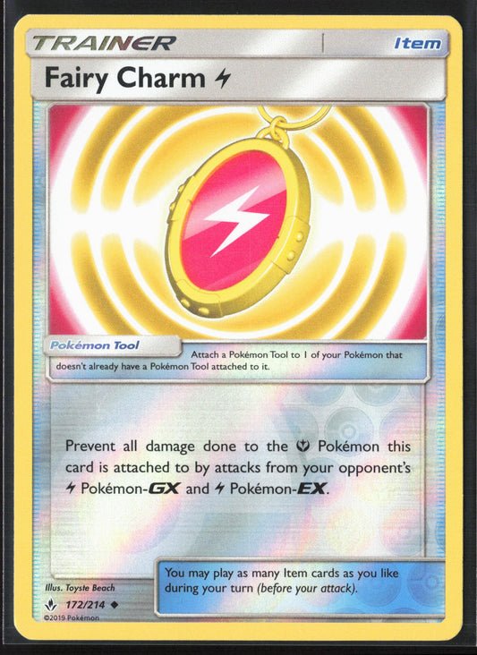 SM - Unbroken Bonds #172/214 Fairy Charm L Reverse Holo 22474