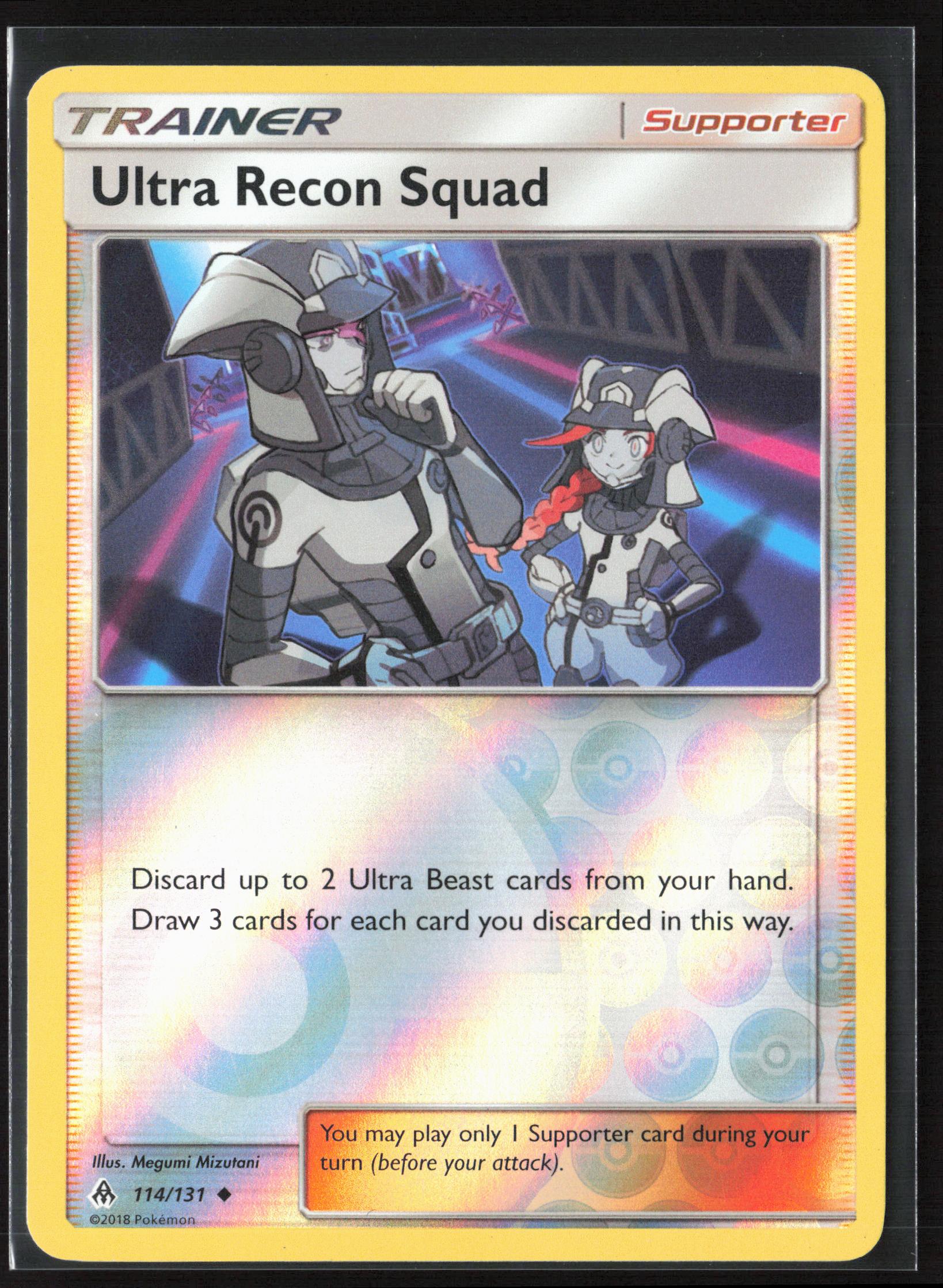 SM - Forbidden Light #114/131 Ultra Recon Squad Reverse Holo 22478