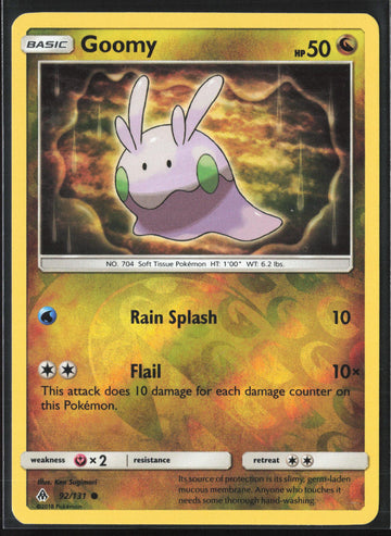 
SM - Forbidden Light #92/131 Goomy (92) Reverse Holo 22483