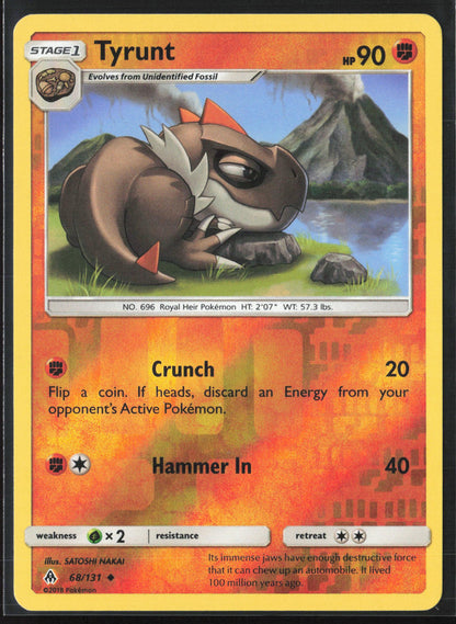 SM - Forbidden Light #68/131 Tyrunt Reverse Holo 22488