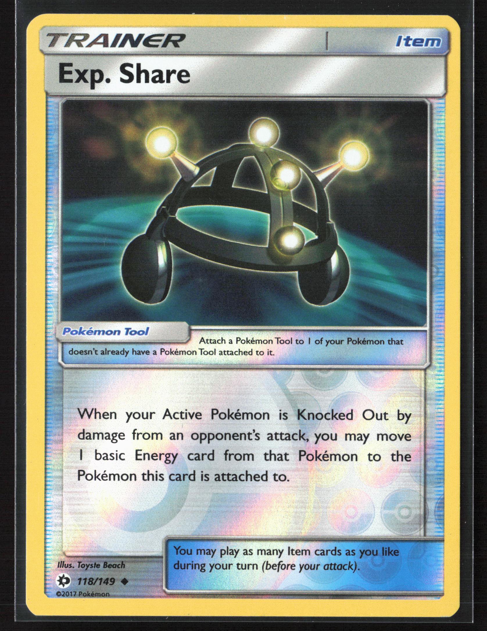 SM Base Set #118/149 Exp. Share Reverse Holo 22510