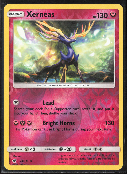 SM - Crimson Invasion #73/111 Xerneas Reverse Holo 22523