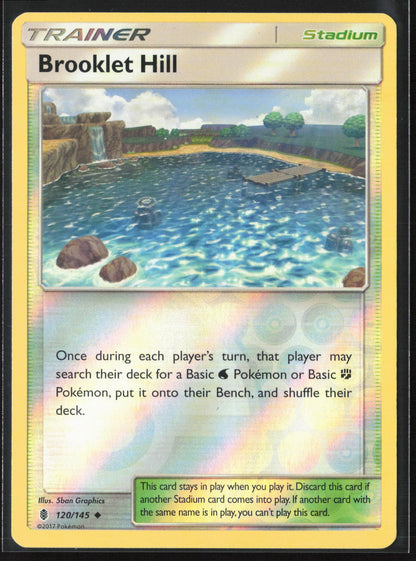 SM - Guardians Rising #120/145 Brooklet Hill Reverse Holo 22543