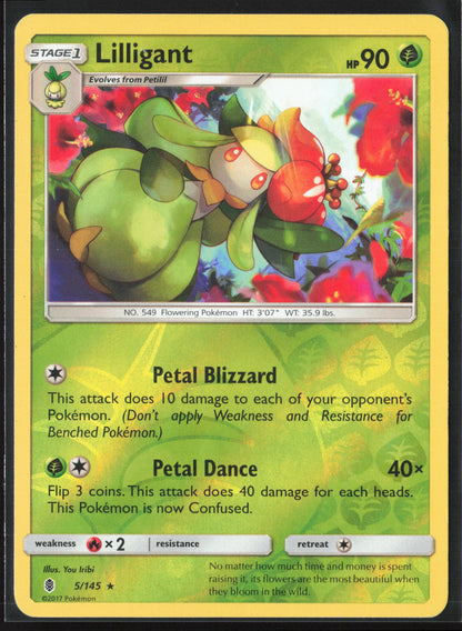 SM - Guardians Rising #5/145 Lilligant Reverse Holo 22547