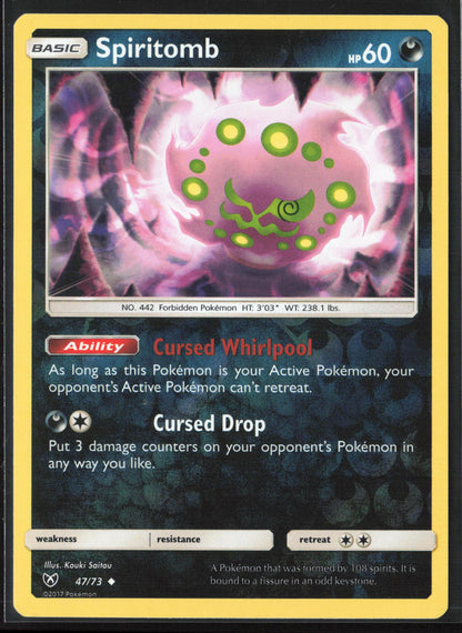 Shining Legends #47/73 Spiritomb Reverse Holo 22558